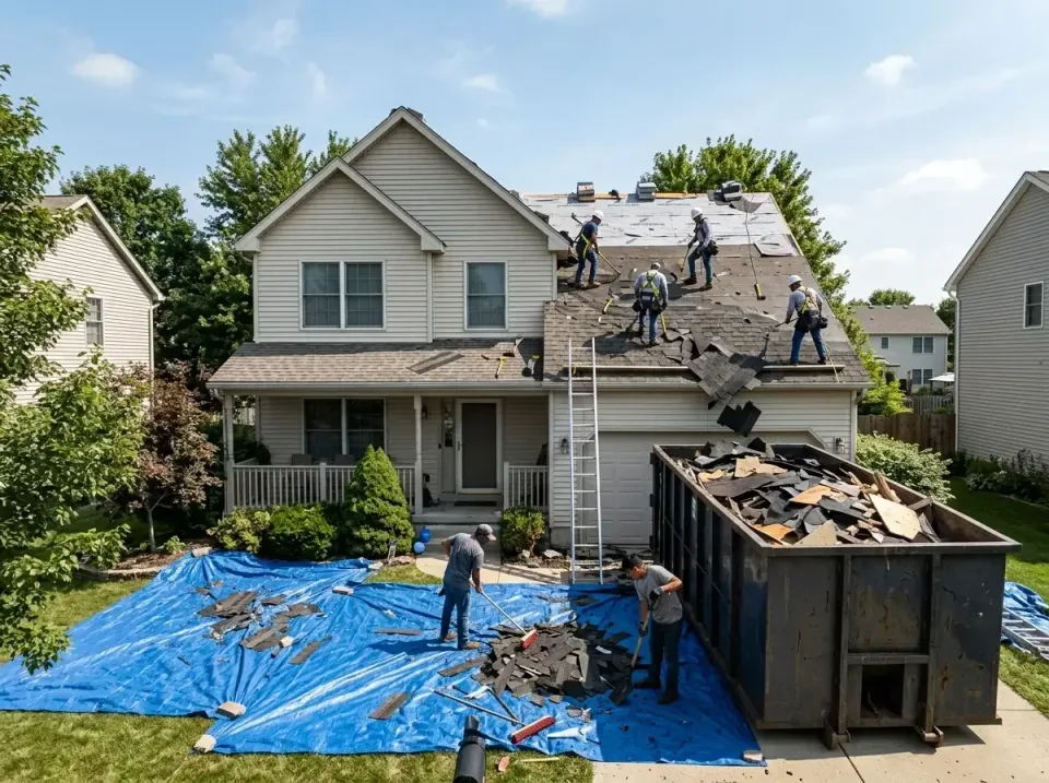 roof-replacement-debris-remova-004 — frequently asked questions, Cheapest Dumpster Rentals in Bloomingdale, GA